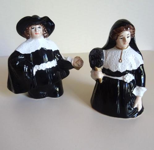 Zeldzaam: peper en zout Marten en Oopjen/Rembrandt van Rijn, Verzamelen, Beelden en Beeldjes, Zo goed als nieuw, Mens, Ophalen of Verzenden
