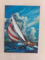 3-dimentionele postkaart : Yacht, Verzamelen, Ophalen of Verzenden