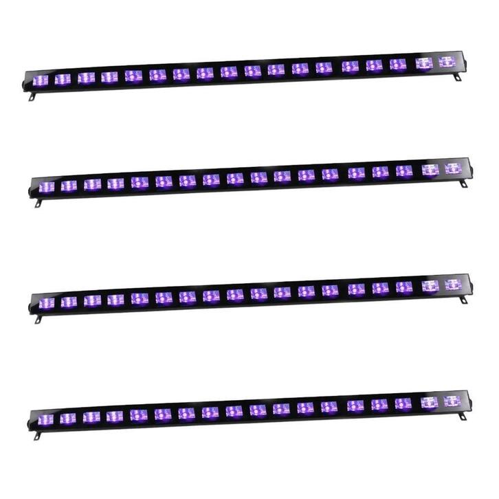 Blacklight Party met 4 setjes 72 UV leds word het feest, Musique & Instruments, Lumières & Lasers, Neuf, Autres types, Enlèvement ou Envoi