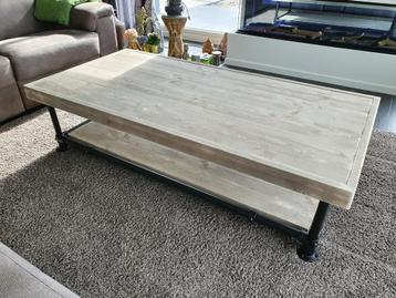 Unieke kwaliteit salontafel van steigerhout elke maat/vorm, Huis en Inrichting, Tafels | Salontafels, Ophalen, Nieuw, Overige houtsoorten