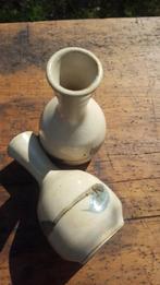 Twee mooie handgeschilderde vaasjes nieuwe prijs!!!, Antiek en Kunst, Antiek | Vazen, Ophalen
