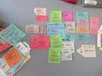 grand lot d'anciens billets de football - billets d'entrée, Collections, Envoi, Comme neuf, Autres types