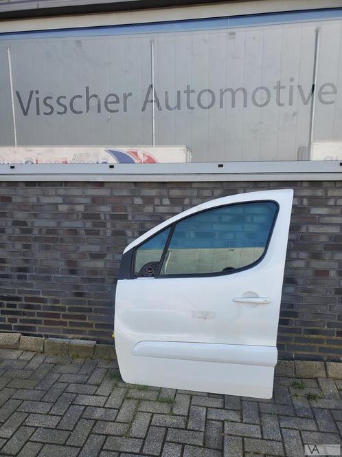 Peugeot Partner Citroen Berlingo 2009 - 2018 deur links wit, Auto-onderdelen, Carrosserie, Deur, Peugeot, Voor, Links, Gebruikt