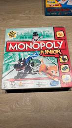 Monopoly junior, Hobby en Vrije tijd, Gezelschapsspellen | Bordspellen, Ophalen of Verzenden, Zo goed als nieuw