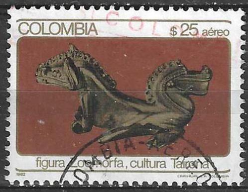 Colombia 1982 - Yvert 706PA - Tairona Cultuur (ST), Timbres & Monnaies, Timbres | Amérique, Affranchi, Amérique centrale, Envoi