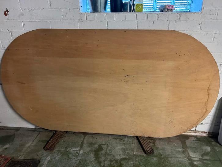 Tafelblad, Maison & Meubles, Pièces pour table, Comme neuf, Dessus de la table, Enlèvement
