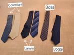 Marque originale : Lanvin, Corneliani, Boss, Boggi cravates, Enlèvement ou Envoi