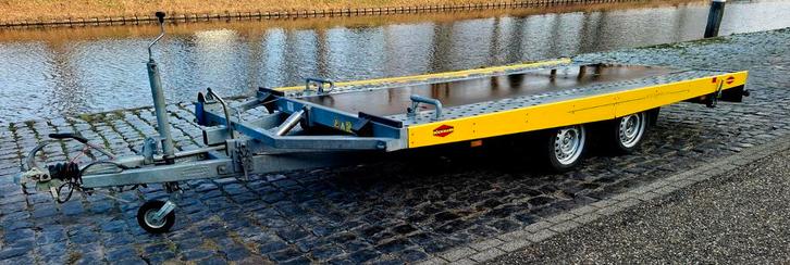 Böckmann ATP 2700KG Autotransporter Autoambulance remorque, Auto diversen, Aanhangers en Bagagewagens, Gebruikt, Ophalen of Verzenden