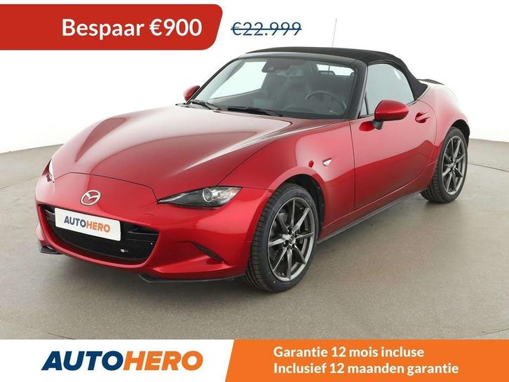Mazda MX-5 2.0 Sports-Line (année de construction 2019), Autos, Mazda, Achat, MX-5, ABS, Caméra de recul, Airbags, Air conditionné