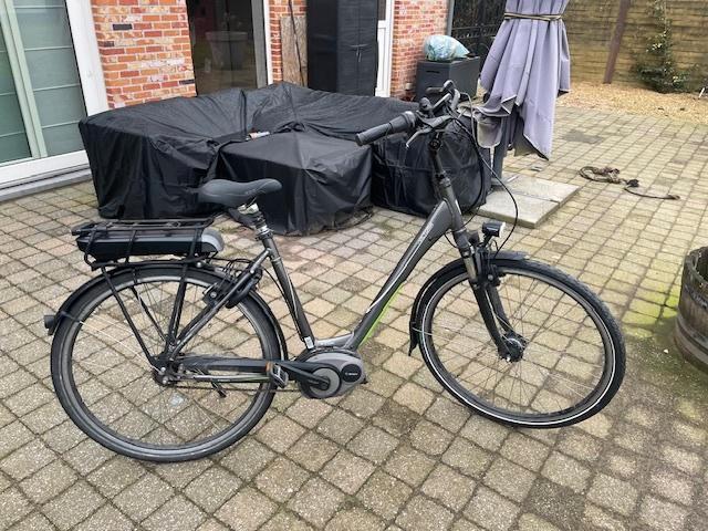 Viktoria 5.7 trekking bosch midmotor maat 53 nw batterij, Fietsen en Brommers, Elektrische fietsen, Zo goed als nieuw, 51 tot 55 cm