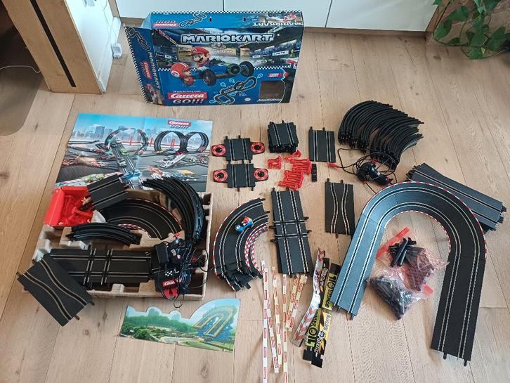 Carrera go!, Kinderen en Baby's, Speelgoed | Racebanen, Zo goed als nieuw, Racebaan, Elektrisch, Carrera, Met looping, Ophalen