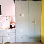 Mooie lichtblauwe kinderkleerkast, Ophalen, Zo goed als nieuw