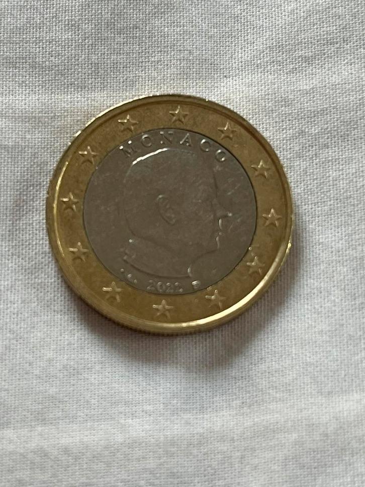Piece Monaco Monte Carlo 1 Euro 2022 TBE, Timbres & Monnaies, Monnaies | Europe | Monnaies euro, 1 euro, Monaco, Enlèvement ou Envoi