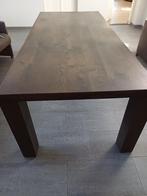 Te koop massief eiken keukentafel, Huis en Inrichting, Complete eetkamers, Ophalen, Zo goed als nieuw