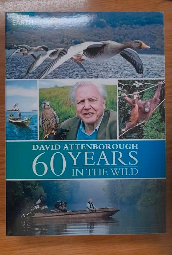 Dvd-box David Attenborough, 60 years in the wild, Cd's en Dvd's, Dvd's | Documentaire en Educatief, Zo goed als nieuw, Natuur