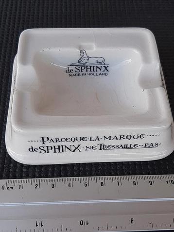 Vintage SPHINX en porcelaine sanitaire,cendrier vers1960, Enlèvement ou Envoi, Comme neuf, Cendrier