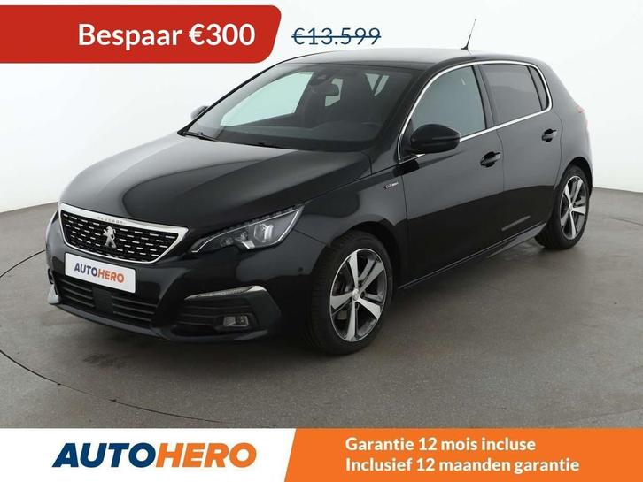 Peugeot 308 1.5 Blue-HDi GT Line (bj 2020, automaat), Auto's, Peugeot, Te koop, 360° camera, ABS, Achteruitrijcamera, Adaptive Cruise Control