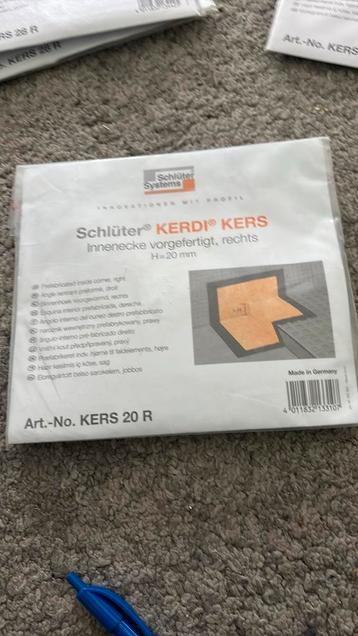 Schluter Kerdi kers beschikbaar voor biedingen