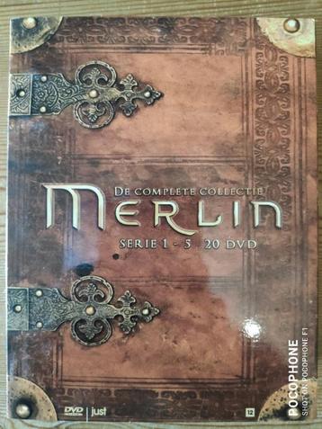 THE ADVENTURES OF MERLIN - SEIZOEN 1 T/M 5 - NIEUWSTAAT beschikbaar voor biedingen