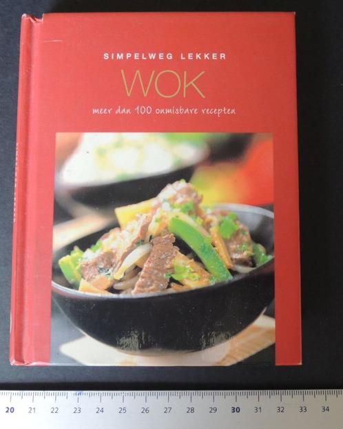 "simpelweg lekker WOK", kookboekje, Boeken, Kookboeken, Zo goed als nieuw, Hoofdgerechten, Azië en Oosters, Ophalen of Verzenden