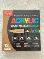Nieuwe acryl markers – set van 12, Audio, Tv en Foto, Walkmans, Discmans en Minidiscspelers, Ophalen of Verzenden