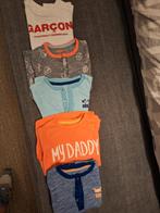 Pakket 5 tshirts, Enfants & Bébés, Vêtements de bébé | Taille 80, Enlèvement ou Envoi, Utilisé