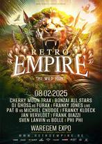 4 tickets Retro Empire, Tickets en Kaartjes, Evenementen en Festivals, Drie personen of meer