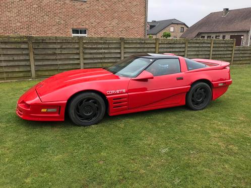 Bezondere Corvette C4  1989  tekoop 19000 EURO, Auto's, Chevrolet, Particulier, Corvette, Benzine, Coupé, Handgeschakeld, Rood