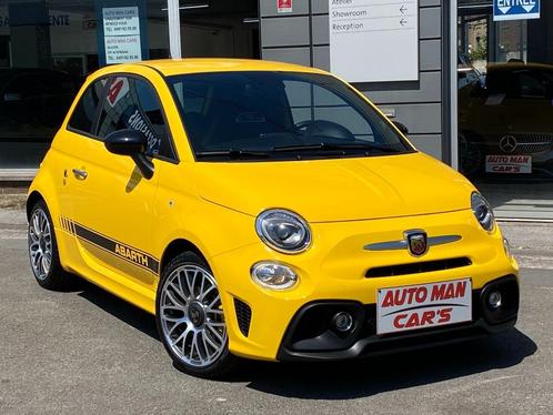 Abarth 595 Turismo 1.4 T-Jet - 1er MAIN - 107 KW GPS LED, Auto's, Abarth, Bedrijf, ABS, Adaptieve lichten, Airbags, Airconditioning