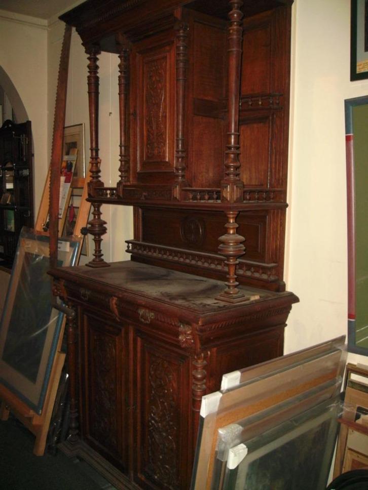 mechelse kast, Huis en Inrichting, Kasten | Wandmeubels, Zo goed als nieuw, Met lade(s), Met deur(en), Eikenhout, Ophalen