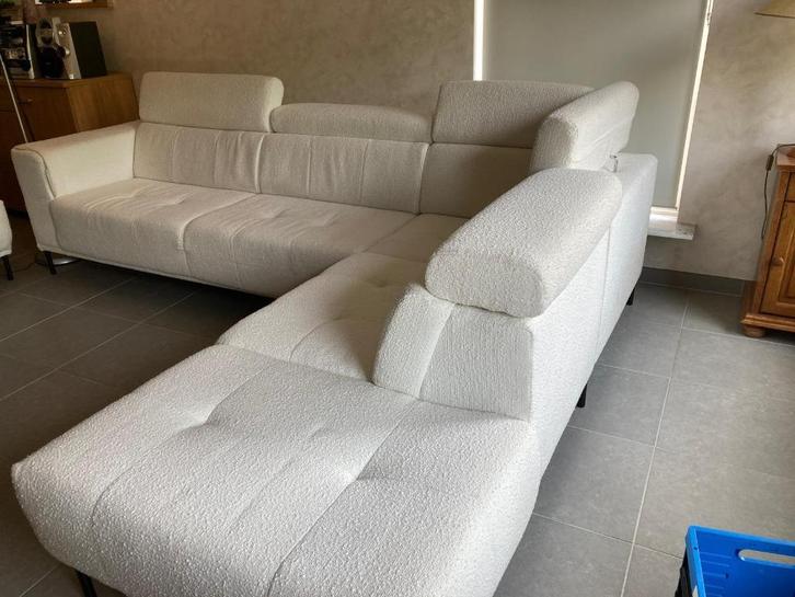 zetel zo goed als nieuw, Huis en Inrichting, Zetels | Zetels, Nieuw, Hoekbank, Vierpersoons of meer, 300 cm of meer, 150 cm of meer