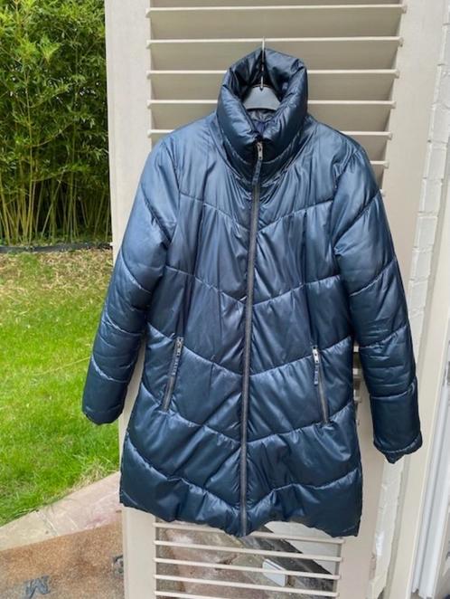 manteau matelassé, parka, bleu, Broadway, taille M (38/40), Kleding | Dames, Jassen | Winter, Zo goed als nieuw, Maat 38/40 (M)