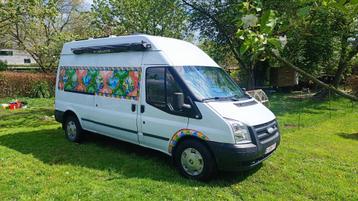 Ford Transit Off-Grid Camper, Caravans en Kamperen, Mobilhomes, Tot en met 2, Diesel, Particulier, Ford