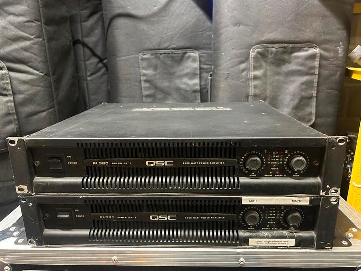 Ampli Qsc Pl380 amplificateur sonorisation concert event, Muziek en Instrumenten, Versterkers | Keyboard, Monitor en PA, Ophalen