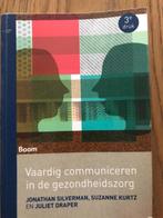 Vaardig communiceren in de gezondheidszorg, Boeken, Studieboeken en Cursussen, Ophalen, Gelezen, Hoger Onderwijs, Jonathan Silverman, Suzanne Kurtz en Juliet Draper