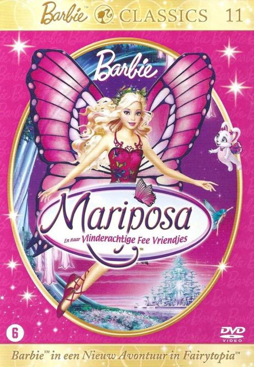 Barbie dvd - Mariposa en haar vlinderachtige fee - Classics, Cd's en Dvd's, Dvd's | Tekenfilms en Animatie, Ophalen of Verzenden