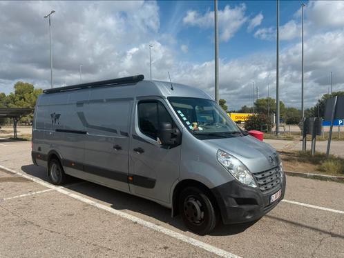 Prachtige renault master campervan gekeurd, Caravans en Kamperen, Mobilhomes, Bedrijf, Koelkast, Luifel, Ophalen
