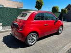 Fiat 500 cabrio lounge 1.2i  bwj 2019, Auto's, Voorwielaandrijving, 4 zetels, 4 cilinders, Cabriolet