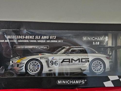 Mercedes AMG van kampioen Hakkinnen 2011 in Japan collecters, Hobby & Loisirs créatifs, Voitures miniatures | 1:18, Neuf, Voiture