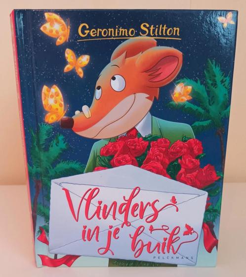 Geronimo Stilton - Vlinders in je buik, Livres, Livres pour enfants | Jeunesse | Moins de 10 ans, Comme neuf, Enlèvement