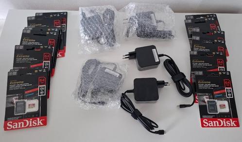 5x nieuwe Switch lader + 15x 64gb SanDisk Extreme, Games en Spelcomputers, Spelcomputers | Nintendo Switch, Nieuw, Switch Original