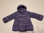 Winterjas 92 JBC meisje dons donkerblauw, Ophalen of Verzenden, Gebruikt, Maat 92