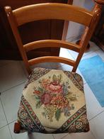 Table cuisine ️ 4 chaises  voir  description, Maison & Meubles, Comme neuf, Brun, Enlèvement, Osier ou Rotin