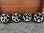 Jantes BMW + pneus Pirelli, Autos : Pièces & Accessoires, Pneus & Jantes, Enlèvement, Pneu(s)