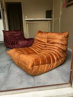 Chauffeuse Amber Gold (orange) et Ruby Red, Maison & Meubles, Cassina sede artifort togo knoll vitra ligne roset b&b italia, Enlèvement ou Envoi