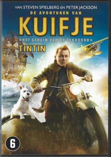 DVD De Avonturen Van Kuifje Het geheim van de Eenhoorn beschikbaar voor biedingen