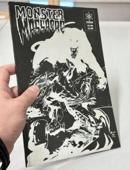Monster Massacre - Silver Foil Edition 1993 Atomeka Comic, Boeken, Strips | Comics, Ophalen of Verzenden