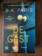 Boek De gast / B.A. Paris, Ophalen, Gelezen, B.A. Paris