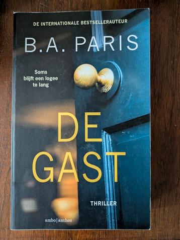 Boek De gast / B.A. Paris beschikbaar voor biedingen