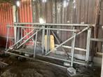 Stelling gegalvaniseerd, Doe-het-zelf en Bouw, Steigers, Ophalen, Gebruikt